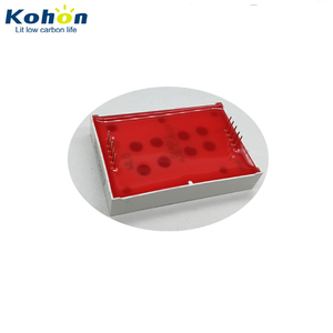 Schwarzes Oberflächen rot <span class=keywords><strong>segment</strong></span> <span class=keywords><strong>1</strong></span>,8-Zoll-LED-Anzeige mit sieben Segmenten