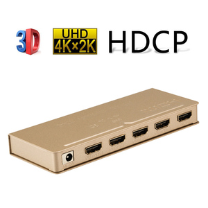 3D 4k <span class=keywords><strong>1</strong></span> Eingang und <span class=keywords><strong>4</strong></span> Ausgänge <span class=keywords><strong>HDMI</strong></span> Splitter Verteiler automatisch V1.<span class=keywords><strong>4</strong></span> mit Netzteil für Dolby PS4 Blu-ray Gold