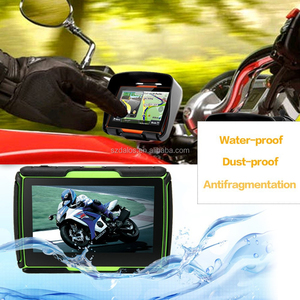 最新地图4.3英寸触摸屏4GB 8GB内存防水Moto <span class=keywords><strong>GPS</strong></span>导航