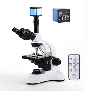Cámara de microscopio 1080P HDMI, lupa Digital USB Compatible con 1600X, microscopio Trinocular biológico para laboratorio - Product Image 1