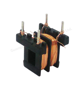 带ee <span class=keywords><strong>ef</strong></span>铁氧体磁芯的变压器ee8.3水平线轴