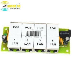 Multiport Thụ Động Multiport 4 Port PoE Injector 24V 12V 48 V, 24 48 Volt PoE Injector Board Mà Không Cần Trường Hợp - Product Image 3