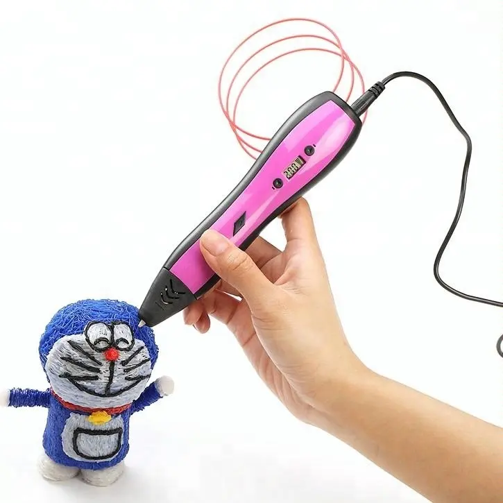 Rp700a 3D Printing Pen Printers Toys Kids 3D Modeling Pen with Lcd Screen More Fun Than 3D Digital Printer OLED Screen Automatic
