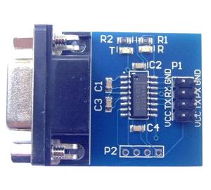 シリアルポート #1077 RS232,TTLコンバータモジュールSP3232 MAX232デュポンケーブル付き製品カテゴリICセンサーキット - Product Image 2