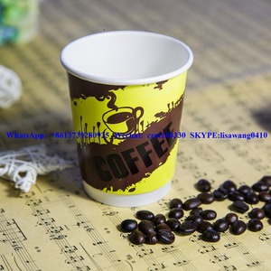 Anhui Free Samples Bottom Price Paper Double Glass <strong>Cup</strong> - Product Image 3