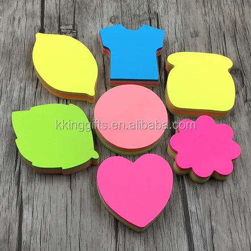 A buon mercato sticky notes personalizzato/wholesale note appiccicose/note appiccicose in forma diversa