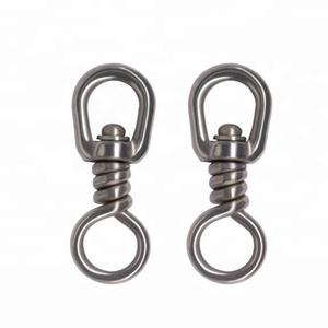 China Factory Spearfishing Longline Tuna Fishing Rig Clip Connector Stainless Steel Snap SBL <strong>Swivel</strong> - Product Image 1