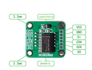Taidacent SPI 0.56 Inch Two or 2 Digits <strong>Led</strong> Counter Display Digital Clock Red Display <strong>MAX7219</strong> Dot Matrix Module - Product Image 4