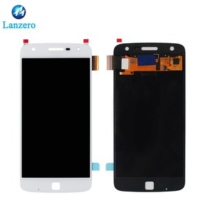 עבור מוטורולה <span class=keywords><strong>Moto</strong></span> <span class=keywords><strong>Z2</strong></span> לשחק XT1710 LCD מסך תצוגת מגע Digitizer עצרת שחור לבן