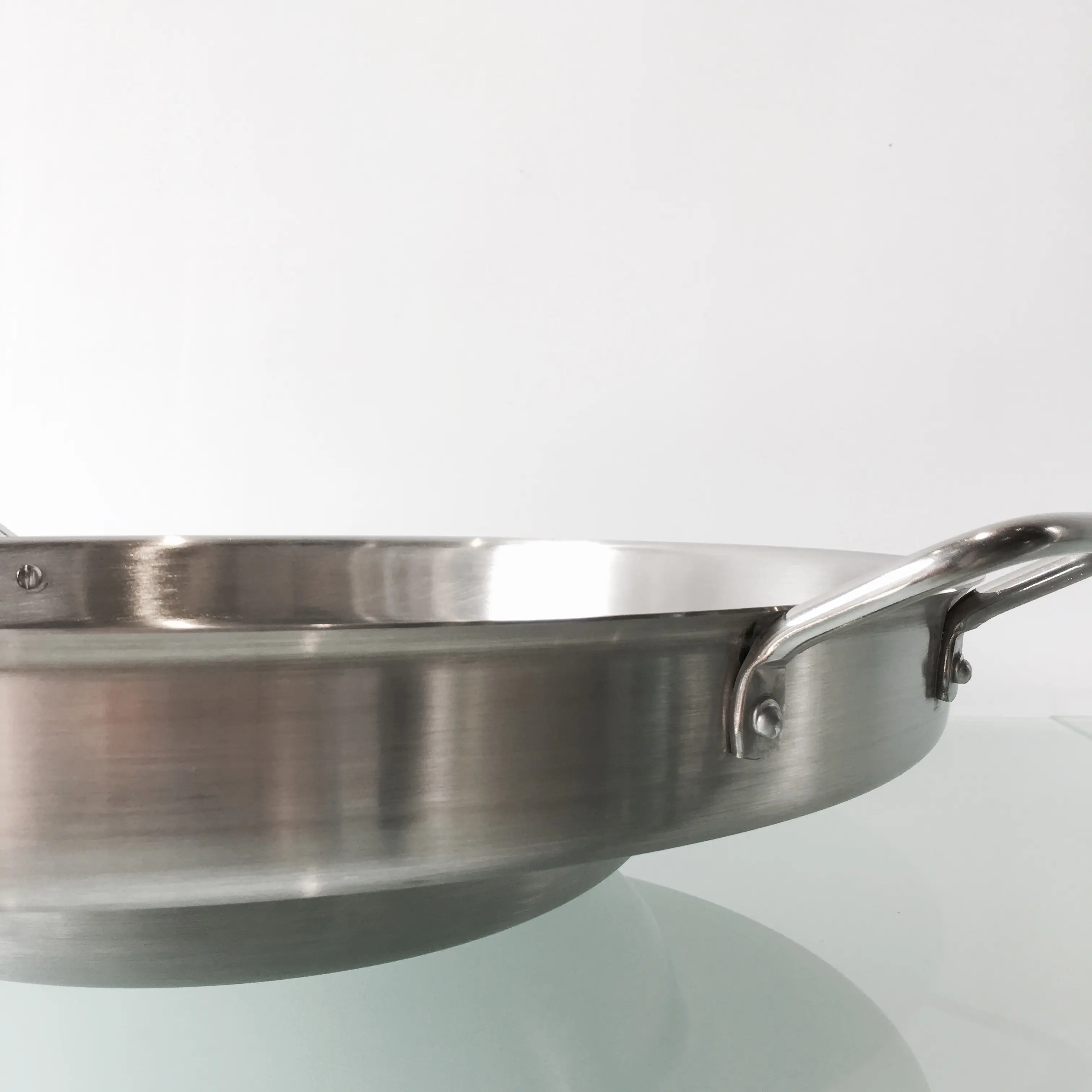 De acero inoxidable México pan/grill pan/comal