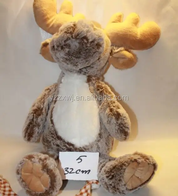 Jouets d'orignal en peluche de Suède/jouets de cerf en peluche à vendre/jouets les mieux fabriqués animaux en peluche jouet d'orignal doux