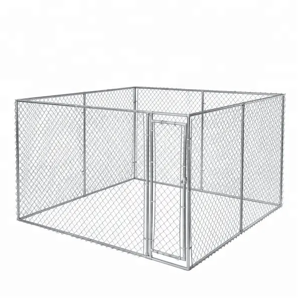 Toptan büyük köpek kafesi metal hayvan cags arka bahçesinde köpek kulübesi evcil hayvan evi satılık