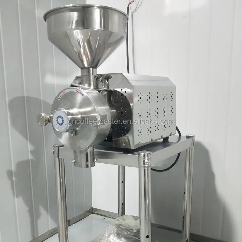 ステンレス鋼業務用コーヒーグラインダー60kg工業用コーヒー豆粉砕機