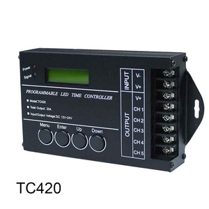 Программируемый светодиодный контроллер TC420 TC421 с Wi-Fi, 5 каналов, 12 В, 24 В постоянного тока - Product Image 4