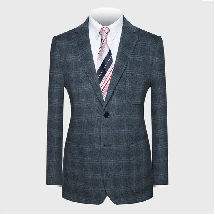 Elegent Winter 100% Worsted Woolen New Design Pictures of Men Wedding Coats Blazers Suits For Men's Wool Coat