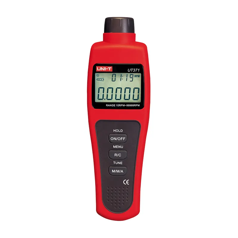 UNI-T UT371 UT372 Non Contact Optical Digital Tacho Meter Tachometer 10 to 99999 RPM