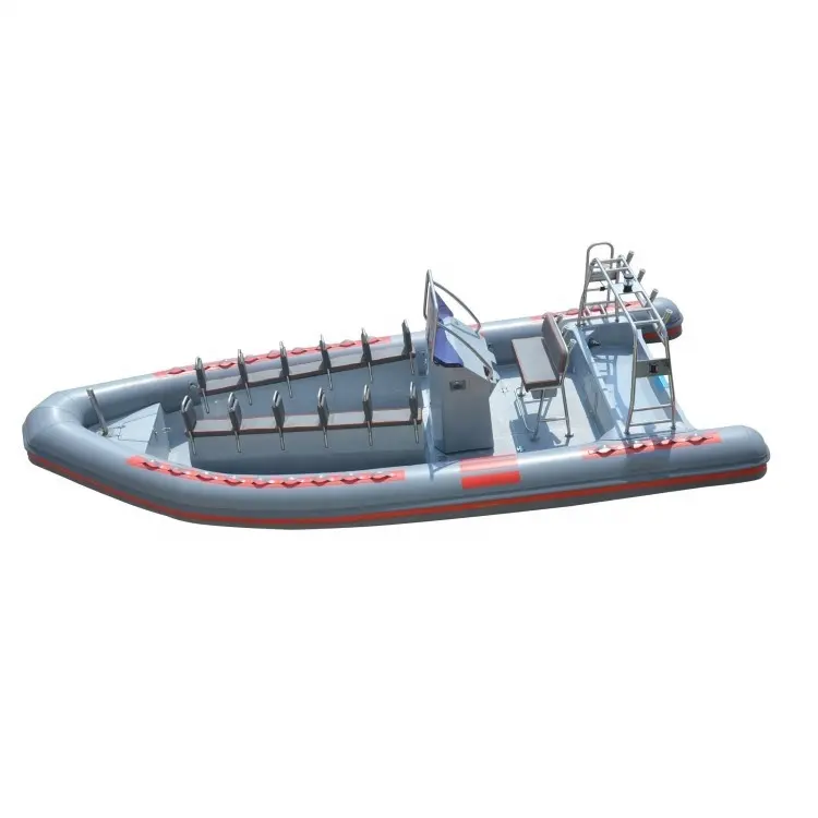 Новый дизайн Hypalon China PVC RIB Boats 7M с консолью Испания