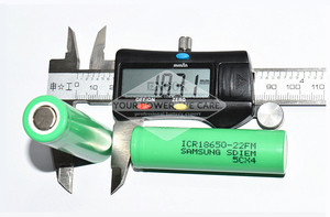 Samsung ICR 2200 mAh 18650-22FM vv <span class=keywords><strong>mod</strong></span> için şarj edilebilir pil, mekanik <span class=keywords><strong>mod</strong></span>, <span class=keywords><strong>provari</strong></span> - Product Image 4