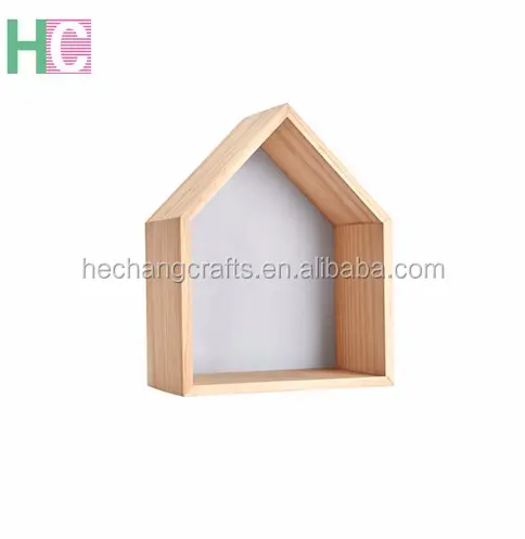 customized wooden shadow box wholesale wooden shelf