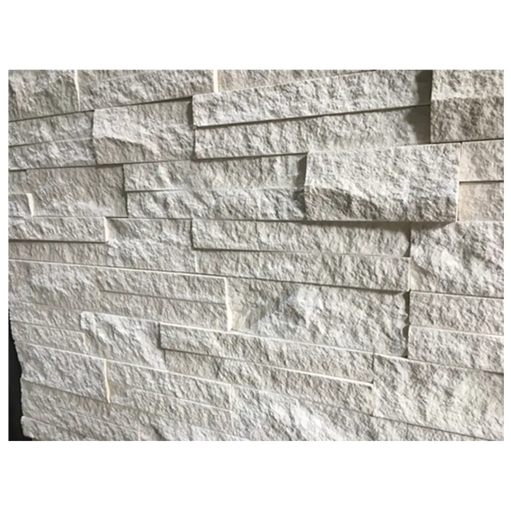 White slate wall panel natural stone Tiles stone Exterior decorative wall panels