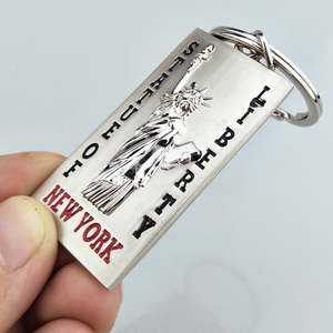 Custom USA Souvenirs Metal <strong>New</strong> <strong>York</strong> Statue of Liberty <strong>Keychain</strong> - Product Image 6
