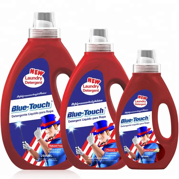 Blu-di trasporto di Tocco marca di Abbigliamento di alta qualità detersivo liquido per bucato con 2956 ml