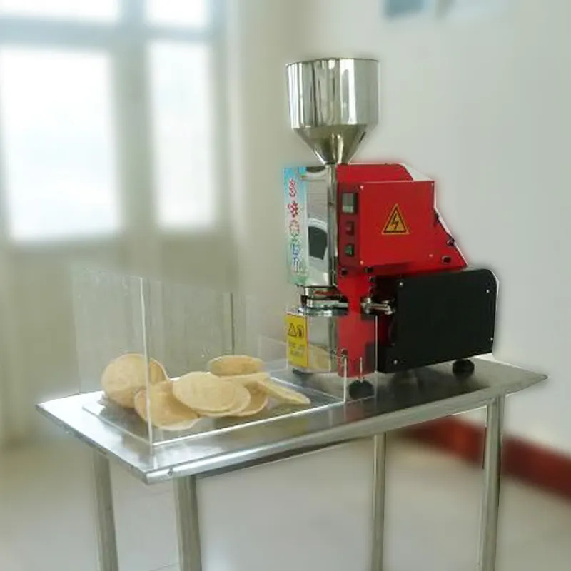 Mini máquina de bolo de arroz, painel de controle de alta qualidade e humanizado