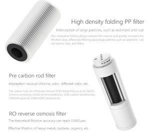 Orijinal Xiaomi Mi su arıtıcısı 1A Mijia Mi ev evye altında lavabo RO su filtresi 1L/dak İçme suyu temizliği cihaz