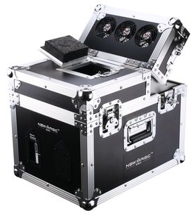 HZ-750 DJ ohne Erwärmung up bühnen 800 w doppel hazer maschine mit Flight/flug fall, DMX/Fernbedienung, LCD displayer - Product Image 3