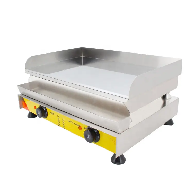 Neue Power Electric Griddle Factory Chrom Stahl Grill platte mit hoher Qualität