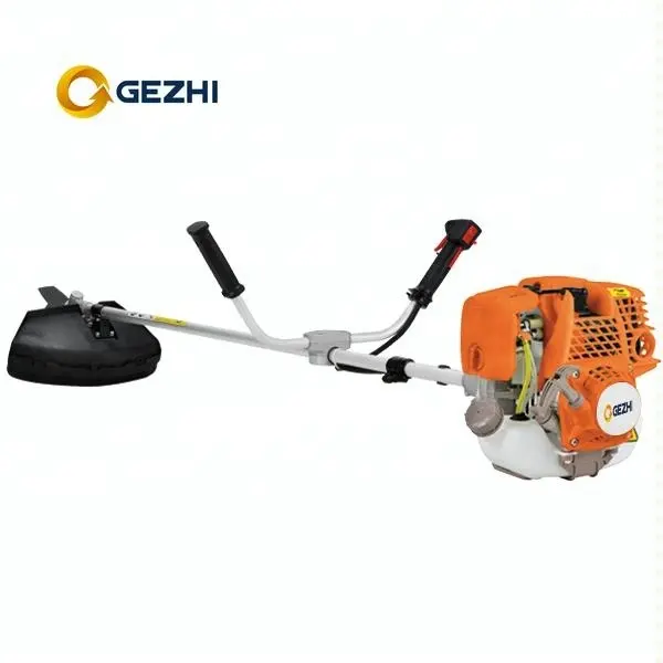 newest gas 4 stroke brush cutter with 3T metal blade or nylon cutter 35.8cc with CE approved