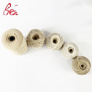 批发高品质编织绳绳天然白色棉绳麻绳绞合棉绳