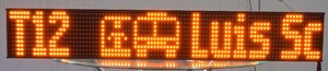 ディスプレイLEDモジュールバスLEDディスプレイスクリーンプログラム可能なバス用LEDサイン - Product Image 2