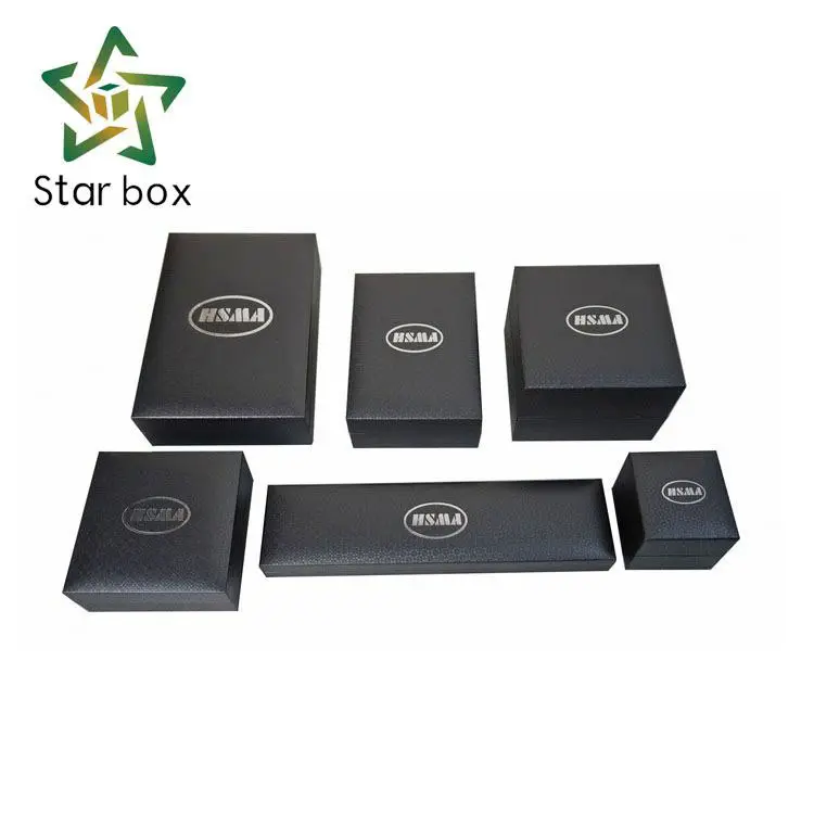 Snowflakes faux leather paper plastic jewelry boxes wholesale custom silver foil brand name jewelry ring pendant bangle gift box