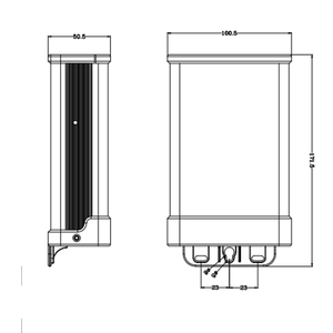 HXF-200GB-12新型交流220V至<span class=keywords><strong>DC</strong></span> 12V 200W SMPS开关电源12V 16.7a，防雨发光二极管驱动变压器