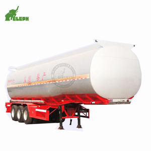 ELEPH נייד באיכות טובה שמן הובלת <span class=keywords><strong>45000L</strong></span> דיזל טנק קרוואן למחצה עם משאבת צינורות