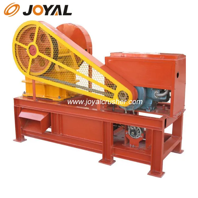 Joyal China famous Stone Jaw Crusher in sand production line / crusher machine small