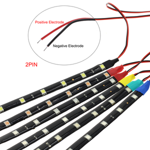 <span class=keywords><strong>LED</strong></span> SMD5050ホワイトストリップライト30CMカーDRLバイクボートフレキシブルグリル水族館12V