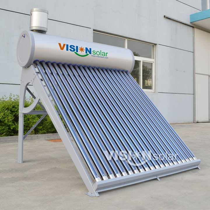 Indirekter Hochdruck-Thermosiphon-Solar warmwasser bereiter mit Kupfers pule