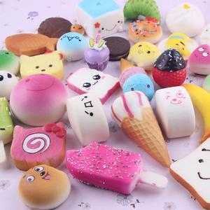 10pcs <strong>Kawaii</strong> Squishy <strong>Toy</strong> Set with Keychain Slow Rising PU Material Unisex Scented Educational <strong>Toy</strong> for 5-7 Years in Stock! - Product Image 4