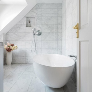 Century Mosaic 12 × 24 "Statuary White Cheap <span class=keywords><strong>Marble</strong></span> Tile Competitive Low Price