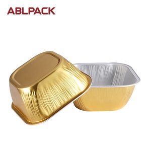 <span class=keywords><strong>ABL</strong></span> paketi 230ML/7.7oz pirinç puding paketi sağlıklı alüminyum folyo konteyner dondurma ambalaj fırın güvenli kek kupası