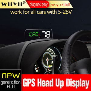 Espejo de coche T900 con pantalla hud tpms, navegación GPS, reloj de velocidad para accesorios de coche, nuevo diseño, 2022 - Product Image 6