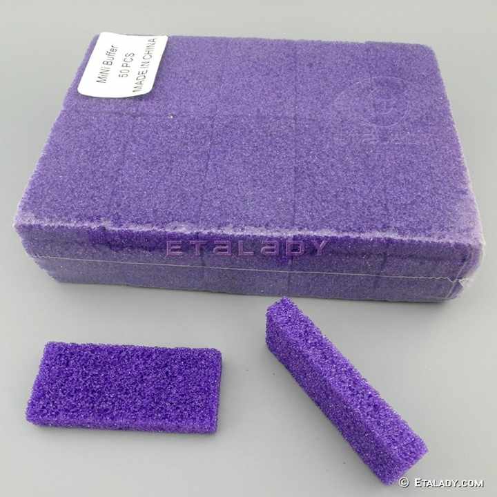 Artificial Pumice Pad PU Pedicure Sponge 40 Pcs Pumice Bars Mini Disposable Pumice Stone for Feet