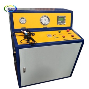 Máquina de enchimento de garrafa pneumática portátil, unidade de teste hidroestática conduzida ao ar, máquina de enchimento