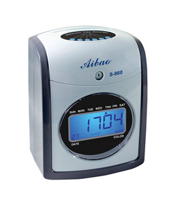 Máy Ghi Thời Gian Điện Tử, Thương Hiệu Aibao, <span class=keywords><strong>S</strong></span>-<span class=keywords><strong>860</strong></span> - Product Image 1
