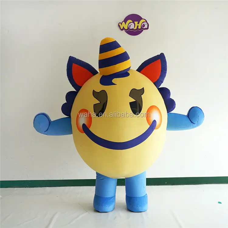 Cheap inflatable Chinese adult mascot costumes are professionally customized cartoon costumes