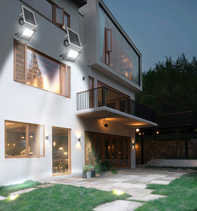 高品質の明るさ60w <span class=keywords><strong>LED</strong></span>フラッドライトソーラーライト屋外センサー付き