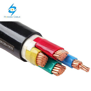 PVC Alçak Gerilim Güç Kablosu 600 V Elektrik Kablosu NYY 3*240 + 1*120 mm2 - Product Image 3