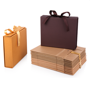 Özel yapılmış kırmızı yeni tasarım kağıt hediye kutusu ile iyi hizmet - Product Image 3